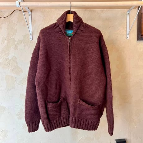 RELAXFIT"Zipup Cowichan sweater  Texas"