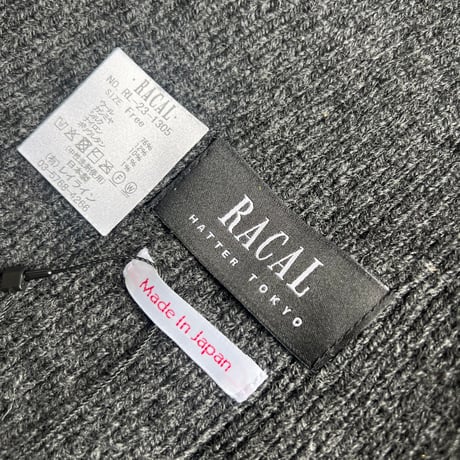 RACAL Cashmere / Silk Blend Wool Knit Watch