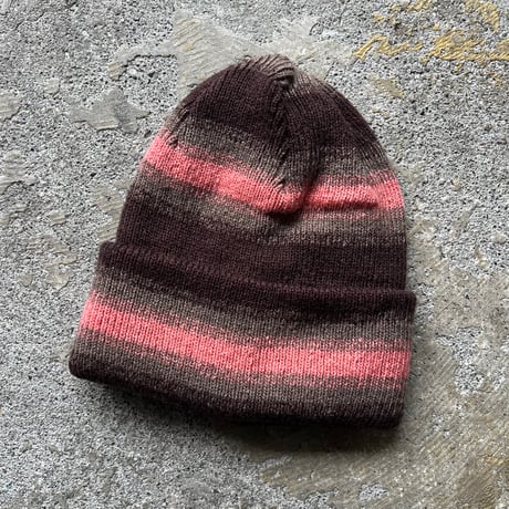 RACAL “Reversible Ombre Border Knit Cap”