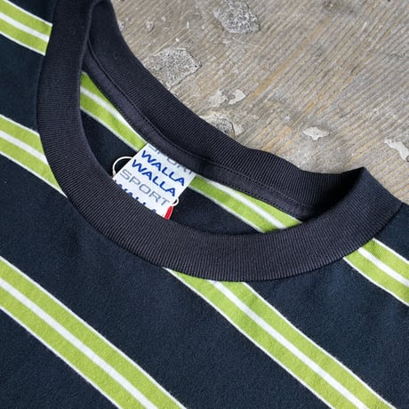 WALLA2 S/S STRIPE TEE