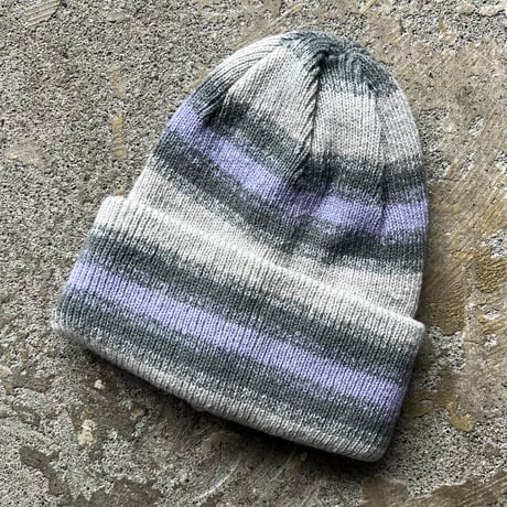 RACAL “Reversible Ombre Border Knit Cap”