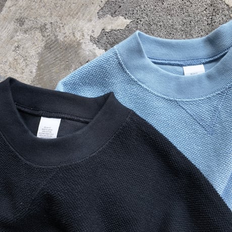 RELAXFIT"Pique sweat crew"