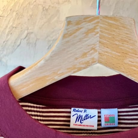 RELAXFIT "Miller x Relaxfit Panel Rib Border tshirt"