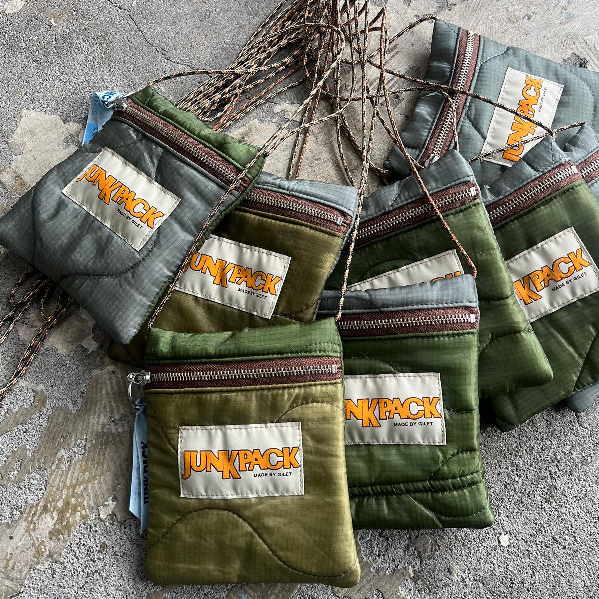 junkpack US quilting Daypack Gilet junkpack US quilting Daypack Gilet