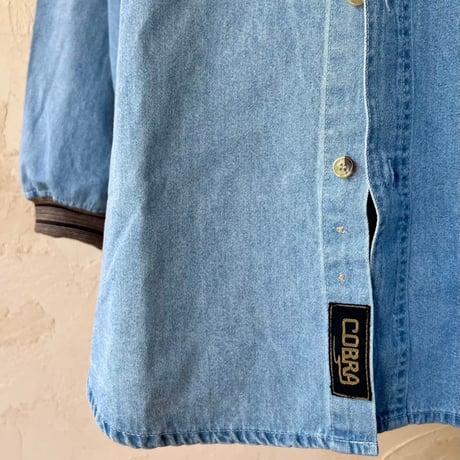 RELAXFIT"COBRA CustomDenimShirt"
