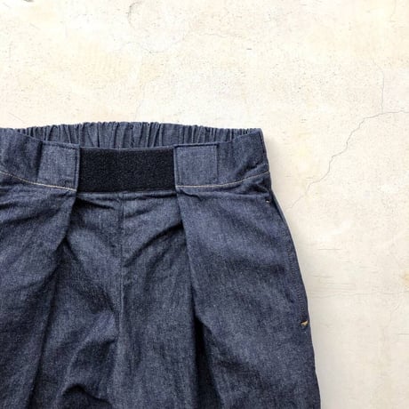 RELAX FIT  Beachslacks Blue Denim , white denim & nylon black