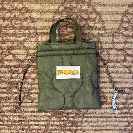 JUNK PACK "us quilting Drawstring bag "