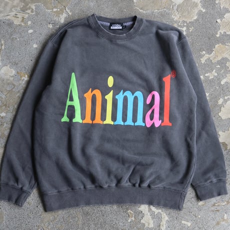 STUDIO WEAREALLANIMALS "ANIMALS LETTER SWEATSHIRT"