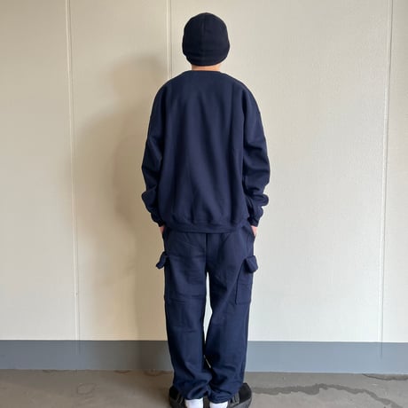 RELAXFIT "muff pocket crew sweat"