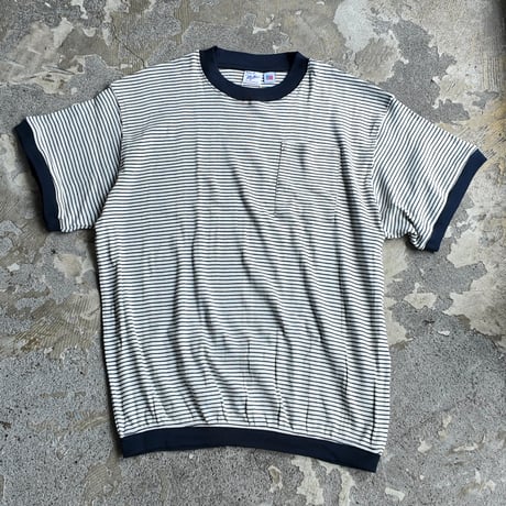 "Miller × Relaxfit " Panel Rib Border tshirt
