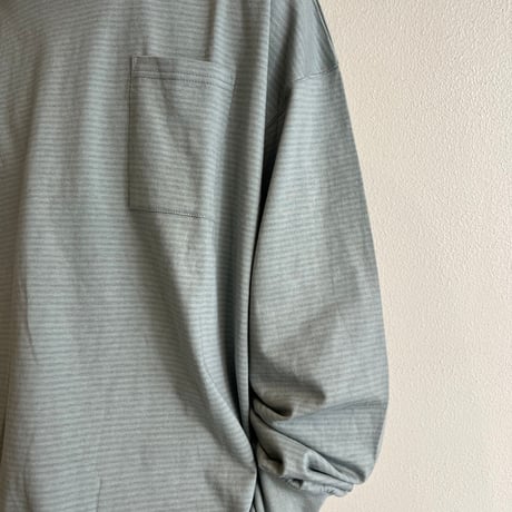 RELAXFIT"ぼやぁ〜としたボーダーL/S "