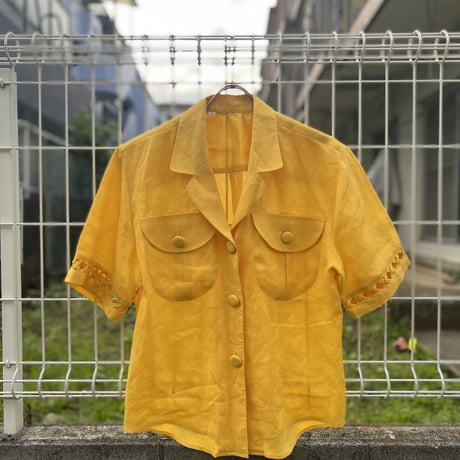 made in USA Linen F/S Shirt