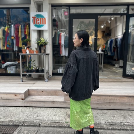 90's Lee Sport Oversized Denim Jacket