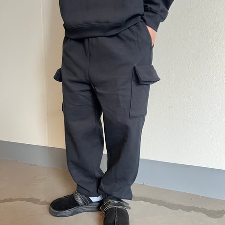 RELAX FIT "Sweat cargo pants"