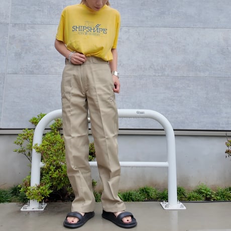 Flower Studs Chino Work Pants
