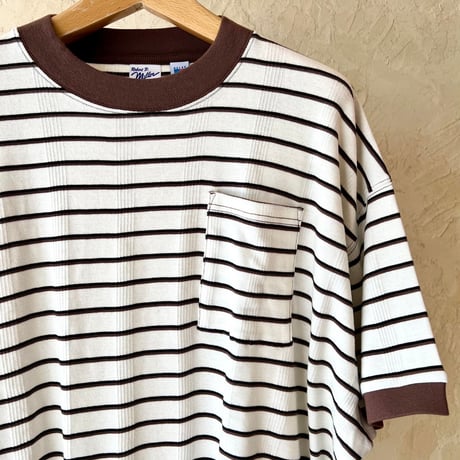 Miller × Relaxfit Panel Rib Border tshirt"