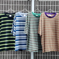 WALLA2 S/S STRIPE TEE