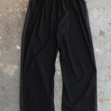 Redad×Tem Ex "Frontstripe Back Denim hybrid Pants"