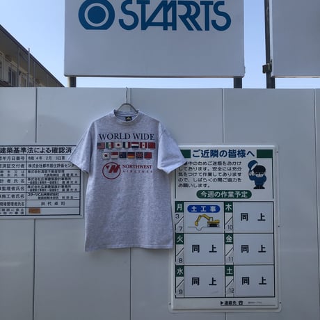Dead Stock NORTH WEST AIRLINES Tee