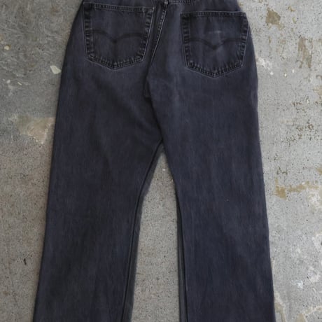 Redad×Tem Ex "Frontstripe Back Denim hybrid Pants"