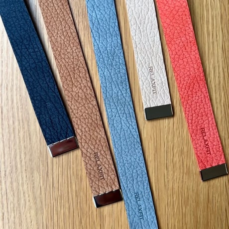 RELAXFIT"レザーで作った思い出のガチャベル"