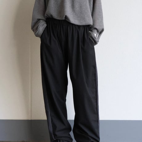 Redad×Tem Ex "Frontstripe Back Denim hybrid Pants"