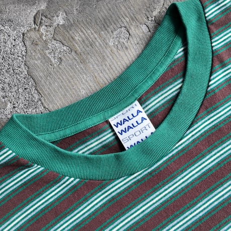 WALLA2 S/S STRIPE TEE