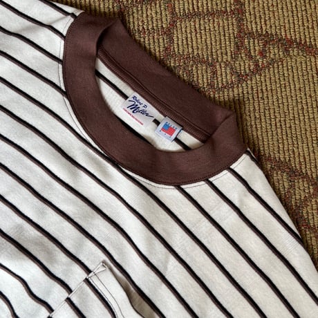 Miller × Relaxfit Panel Rib Border tshirt"