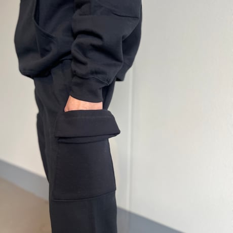 RELAX FIT "Sweat cargo pants"