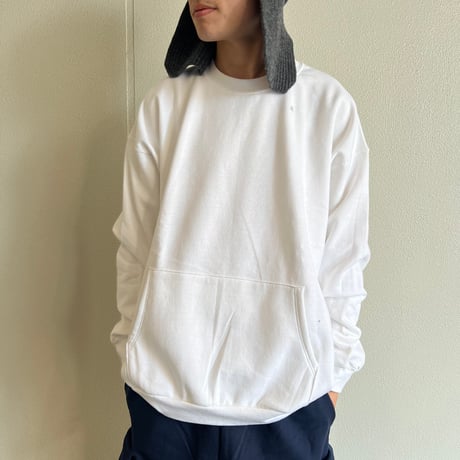 RELAXFIT "muff pocket crew sweat"