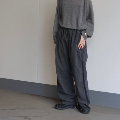 Redad×Tem Ex "Frontstripe Back Denim hybrid Pants"