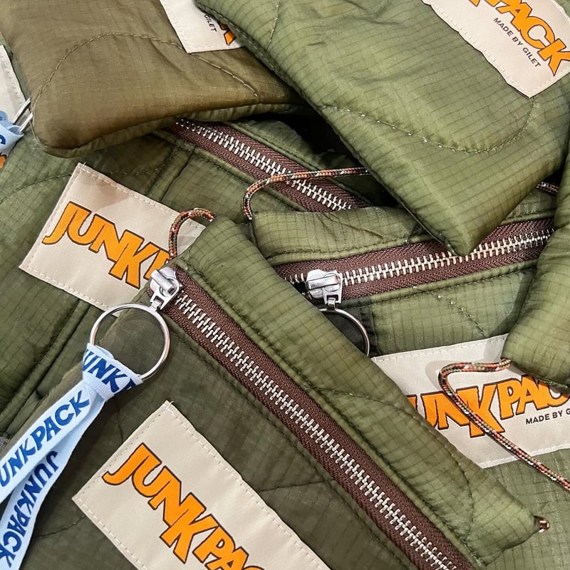 junkpack US quilting Daypack Gilet junkpack US quilting Daypack Gilet