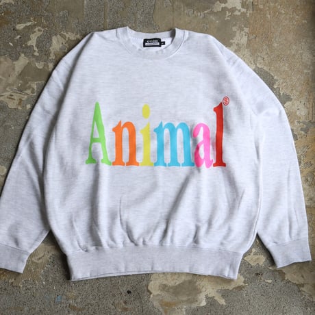 STUDIO WEAREALLANIMALS "ANIMALS LETTER SWEATSHIRT"