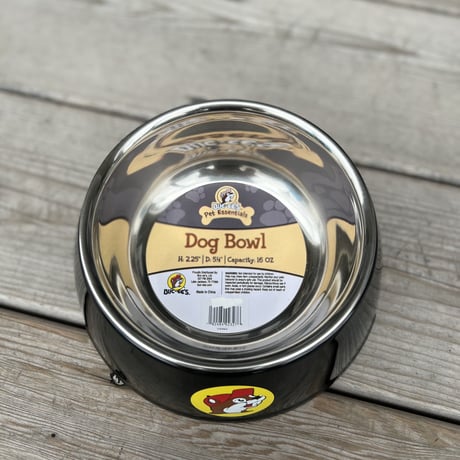 Buc-ee's Dog bowl