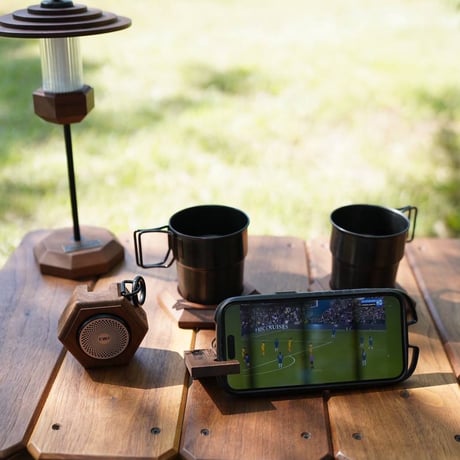 LAND ROVER CHEERS77×Tem×atomdesign "PHONE STAND KEY HOLDER"