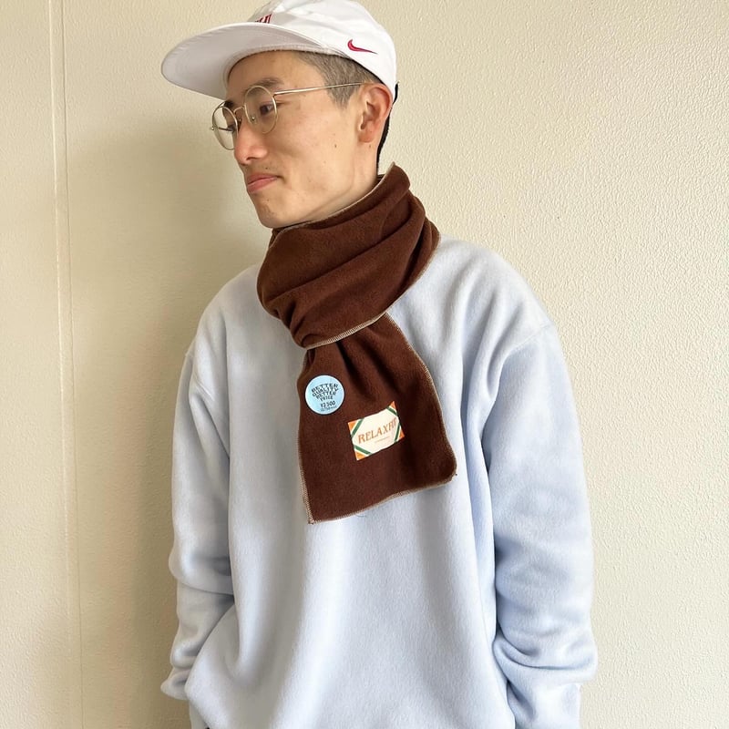 plllllleeeasse フリース マフラーennoy everyone plllllleeeasse