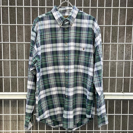 90's Eddie Bauer "Check button down shirt"