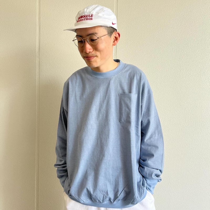 Supermarket RELAXFIT NO122 ボーダーL/S ロンT RELAXFIT