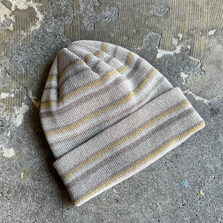 RACAL Japanese Paper Blend Multi Stripe Knit Beanie 1341