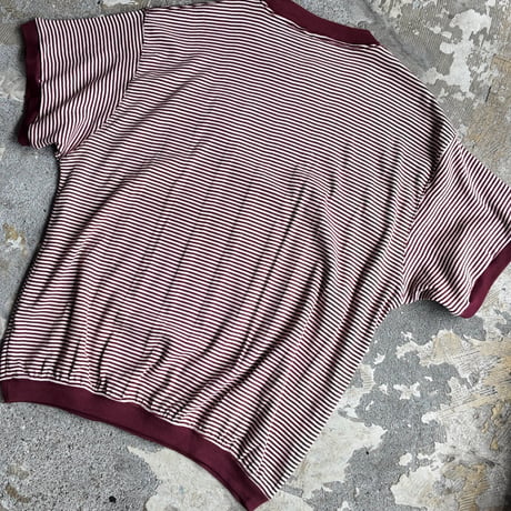 RELAXFIT "Miller x Relaxfit Panel Rib Border tshirt"