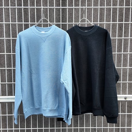 RELAXFIT"Pique sweat crew"