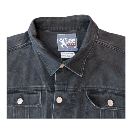 90's Lee Sport Oversized Denim Jacket