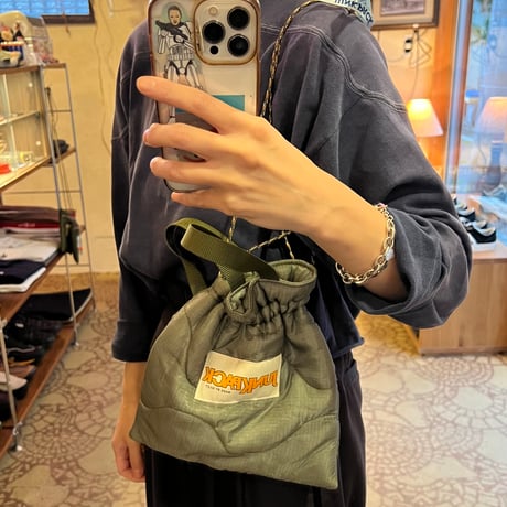 JUNK PACK "us quilting Drawstring bag "