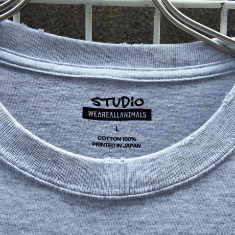 STUDIO WEAREALLANIMALS "Aerospace L/S T-SHIRT"