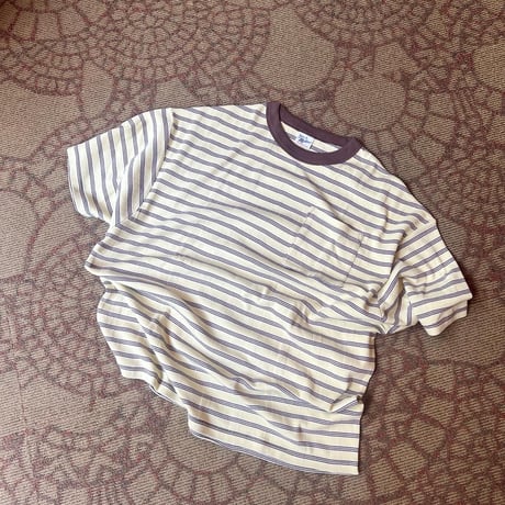 "Miller × Relaxfit Panel Rib Border tshirt"
