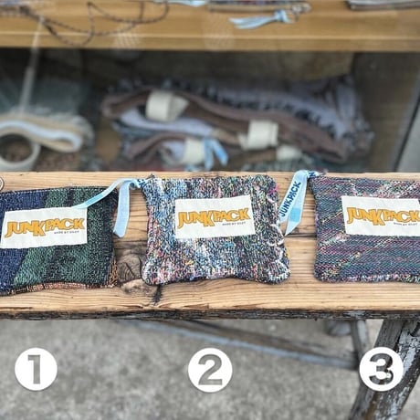 "JUNKPACK"ジップポーチ