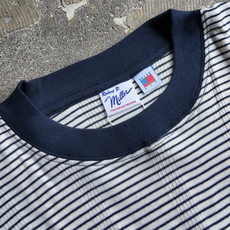 "Miller × Relaxfit " Panel Rib Border tshirt