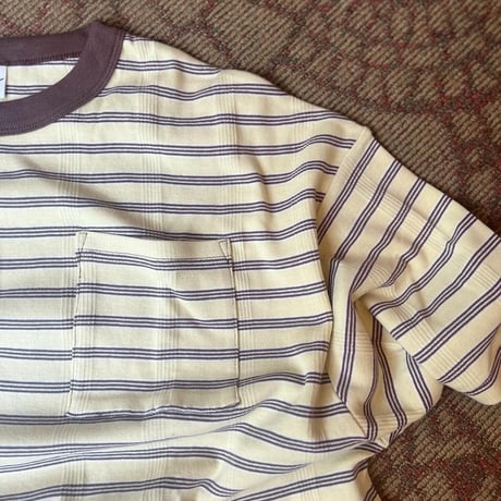 "Miller × Relaxfit Panel Rib Border tshirt"
