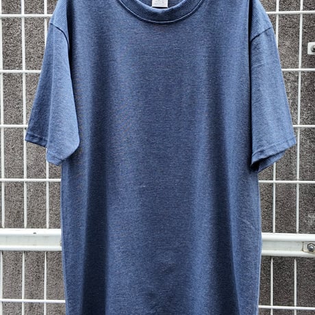 CalCru "Micro Stripe Short Sleeve TShirt " Made in USA🇺🇸🌴