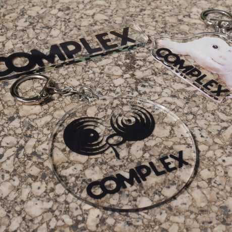 COMPLEX アクリルキーホルダー(3種)